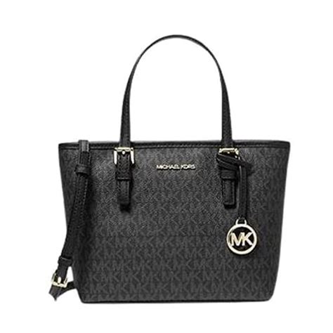 michael kors black tote purse|michael kors carryall.